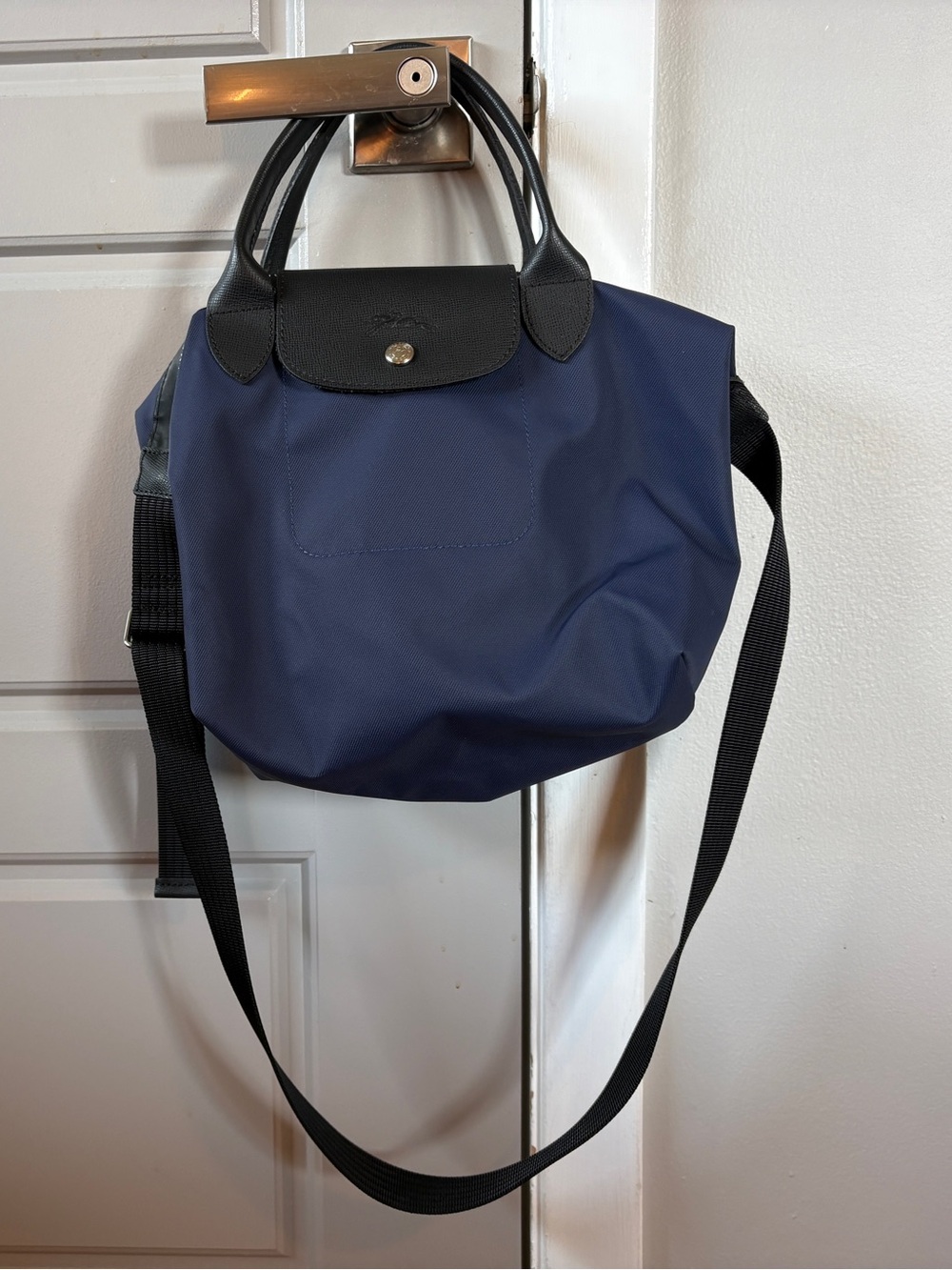 Longchamp Le Pliage Energy Small Crossbody Tote in  and Black